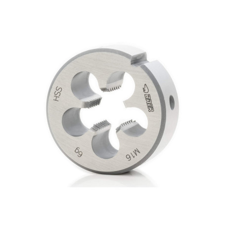 BAER Taraud M7 HSS - M 7 x 1,0 - Filetage extérieur en acier à outils hautement allié - Filière à filetage extérieur métrique