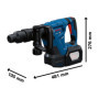 Bosch Professional 18V System marteau-piqueur sans-fil GSH 18V-5 (avec XL-BOXX)