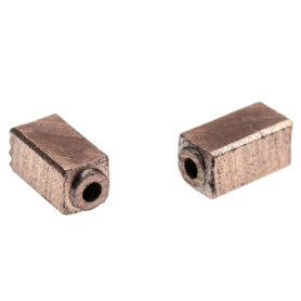 vhbw 2x Balais de charbon pour moteur 10 x 5 x 5mm compatible avec Ambrogio moteur à roue L100, L200, L30, L300, L50, L60 tondeu