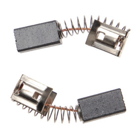 vhbw 2x Balais de charbon pour moteur 16 x 8 x 5mm compatible avec Hilti SD45, SR16 SX E94, SU25, TE1, TE10, TE5, TM8 outil élec