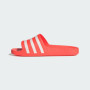 adidas Mixte Adilette Aqua Slides, Solar Red / Cloud White / Solar Red, 39 EU