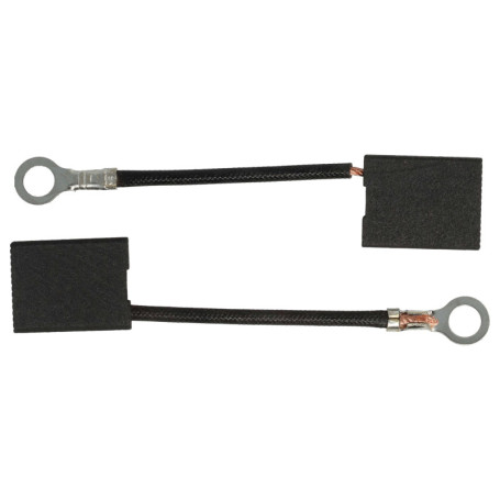 vhbw 2x balais de charbon 19 x 15 x 5,5 mm compatible avec Matrix AG 2000 Eco outil électrique, meuleuse d'angle