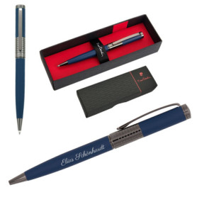 Pierre Cardin® EVOLUTION Stylo à bille avec gravure | Étui pour stylo de qualité supérieure | mine bleue | noble | cadeau person