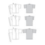 Burda B5995 Patron de Couture, Papier, Divers, 34-48