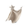 Sterntaler Doudou étoile pour bébé avec Visage brodé, Doudou en Mousseline avec détails noués, consolateur pour garçons et Fille
