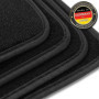PETEX Lot de 4 Tapis de Sol de Voiture en Velours - Pluto - Noir - pour Renault Austral e-Tec (Full Hybrid) à partir de 09/2022