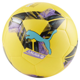 Ballon de Football Puma Orbita Laliga 1 Hyb Pelé Yellow Jaune Taille 5