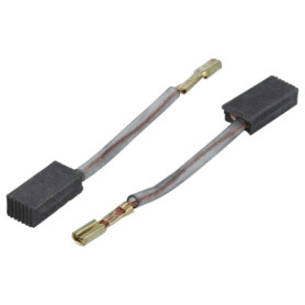 vhbw 2x balais charbon 5 x 8 x 16 mm compatible avec Bosch GWS 9-125 meuleuse d'angle