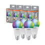 OSRAM SMART+ RGBW, lampe LED E27 avec Matter over Wifi, spécialement conçue pour ALEXA - installation facile en un clic,remplace