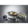 WMF 0415540011 Hot Pot & Steamer, Noir, Cromargan