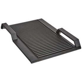 Neff Plaque de cuisson en acier inoxydable, noire, rectangulaire, adaptée à l'induction, intégrée