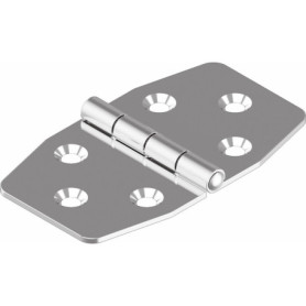 Arbo-Inox Charnière A2 en acier inoxydable poinçonné 70 x 40