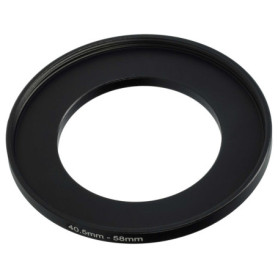 vhbw Bague d'adaptation de Filtre Step-Up de 40,5 mm vers 58 mm pour Objectif d'appareil Photo - Adaptateur, métal, Noir