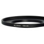 vhbw Bague d'adaptation de Filtre Step-Up de 40,5 mm vers 58 mm pour Objectif d'appareil Photo - Adaptateur, métal, Noir