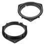 tomzz Audio 2825-001 Anneaux de Haut-parleurs Adaptateurs Supports compatibles avec Kia Picanto Sportage Rio Hyundai i10 à parti