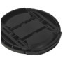 vhbw Bouchon d'objectif 72 mm Compatible avec Canon EF-S 18-200 mm 3.5-5.6 is Appareil Photo - Plastique, Noir, avec Ouverture i