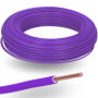 Kalitec H07V-U 1 x 2,5 mm² Violet I Fil simple en PVC ignifuge 2,5 mm² Toron rigide en cuivre I 450/750 V I Câble de câblage mon