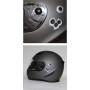 easydruck24.de Ensemble de stickers trous de balle et rayures I Stickers pour voiture scooter moto-casque ordinateur portable sm
