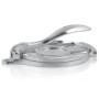 Mahlzeit Tortilla Presse à tortilla Ø 20 cm en aluminium | avec papier sulfurisé | Presse Taco légère | Pour tortillas, tostones