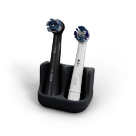 Qikfresh - Support pour 2 brosses à Dents | pour têtes de Brosse à Dents Oral B, IO, Philips Sonicare, Waterpik, Fairywill | en 