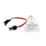 LIGHTWORLD24 Eclairage de Plaque Immatriculation lumiere de plaque d'immatriculation LED Blanc pour Opel Zafira B Vectra C Corsa