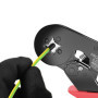 Afeld Elektro à sertir pour cosses électriques 0,25 mm² - 10 mm² Outil de sertissage pour électricien Pince a sertir auto-ajusta