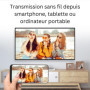 Android TV Stick GD1 4K HDR Clé Streaming | Lecteur Multimédia | Wi-FI | Play Store | Chromecast | Netflix | Prime Video | Disne
