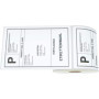 LEYF Étiquette d'expédition 100 mm x 150 mm - Noyau de 1 Pouces - 12 rouleaux de pack d'étiquettes x 370 pièces par rouleau = 44