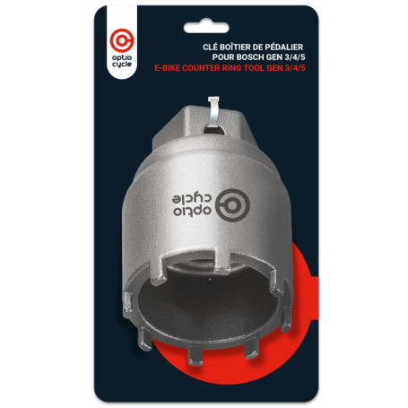 Optio Cycle Clé Boîtier de Pédalier pour Bosch Gen 3/4/5 - Démonte Pignon et Outil pour Pédalier | Clé Pédalier Robuste pour Ent