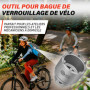 Optio Cycle Clé Boîtier de Pédalier pour Bosch Gen 3/4/5 - Démonte Pignon et Outil pour Pédalier | Clé Pédalier Robuste pour Ent