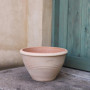 Palatina Werkstatt Pot de fleurs Veronica en terre cuite - 40 cm - 100 % terre cuite fabriquée à la main - Pour le jardin et l'i