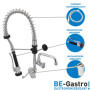 BE-GASTRO I Profi Premium Douchette de vaisselle professionnelle avec robinet, robinet industriel, douchette industriel, mitigeu