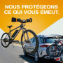 WHEELOO Housse de guidon Ebike Protection de transport I imperméable & robuste I Couverture de vélo pour porte-bagages arrière I