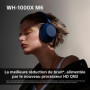Oreillette Bluetooth Sony WH1000XM6L.CE7 Bleu Noir Midnight Blue