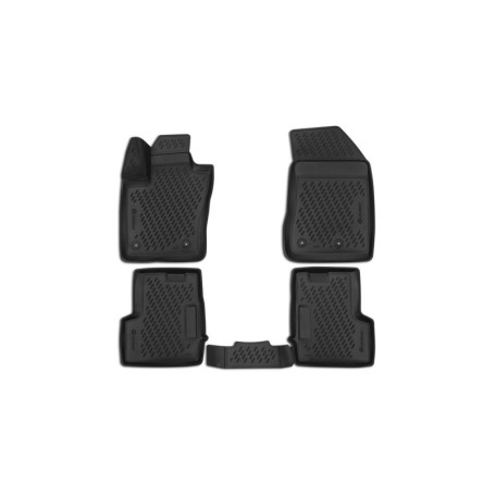 Element Tapis de Sol en Caoutchouc Premium Fiat 500x 2014-2020