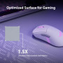 ASUS ROG Scabbard II Arctic Gray XXL Tapis de souris de jeu (grand 900 x 400 mm, surface résistante à l'eau, à l'huile et à la p