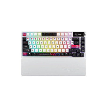 ASUS ROG Azoth X - Clavier Gaming Custom, tri-Mode, switches mécaniques ROG NX V2, Touches sublimées et Semi-translucides, Capot