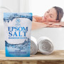 Sel de Bain Epsom Set 3х1000 g - Sel de Bain Epsom - Sel Epsom avec Huile Essentielle de Eucalyptus & de Lavande - Sels d'Epsom 