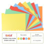 Eagle Lot de 10 intercalaires en papier durable 5 couleurs A4