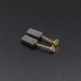 OTOTEC 2 paires de balais de carbone 2604321913 15 x 8 x 5 mm avec coupure automatique compatible avec Bosch CSB-470LE CSB 650-2