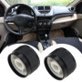 OTOTEC 2 Pièces Bouton Radio à Trou en D 20x13mm Bouton de Type D Demi-Arbre 39109M68K00 Bouton de Bouton Radio Bouton de Contrô