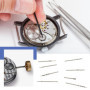 EMSea 162pcs Kit de Réparation de Montre avec Boîte de Rangement 3.5mm / 4.0mm /4.5mm /5.0mm /7.5mm pour Horlogers Réparateur de