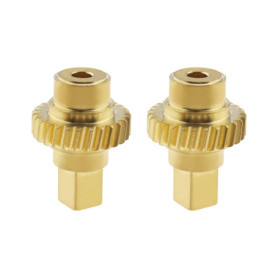 EMSea 2pcs Voiture Colis Étagère Toit Moteur Engrenages en Laiton Compatible avec Vauxhall/Opel Astra 93188313 93188314 13297951