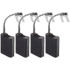 EMSea Lot de 2 paires de balais de charbon pour meuleuse d'angle 22 x 16 x 6,3 mm 1607014103 compatibles avec Bosch Winkelschlei