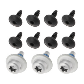 EMSea 1 Jeu de Fixation de Vis de Boulon de Plateau de sous-Plateau de Moteur Compatible avec VW Golf MK7 R GTI Comprenant 3 Bou