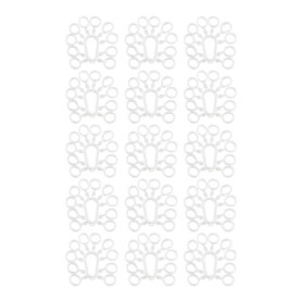 YINETTECH 150pcs Granulés Bandes d'appâts Élastique Support de Plates-Formes Pêche Match de Terminal Grossier Matériel 6mm pour 