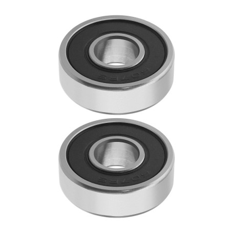 YINETTECH Lot de 2 roulements à billes de rechange 210034-7 607-2RS compatibles avec les roulements à gorge profonde Makita 9557