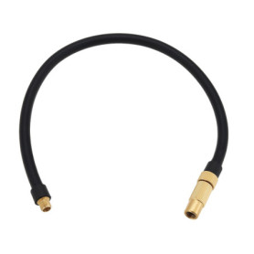 YINETTECH Adaptateur de Tuyau d'extension de Gonfleur de Pneu Tuyau D'extension de Pompe à Air Portable Adaptateur de Valve Schr