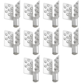 YINETTECH 10pcs Connecteurs à Sertir pour Chauffage Infrarouge Pinces de Montage pour Feuille Chauffante Infrarouge Presse à Ser