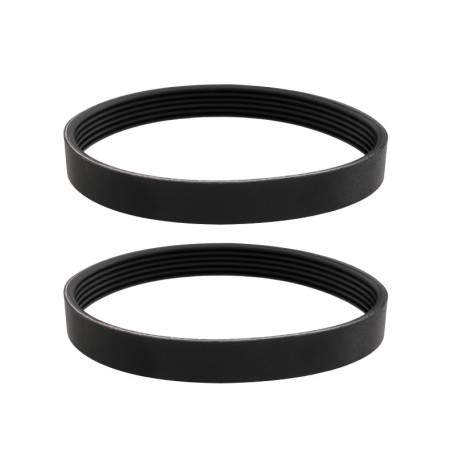 YINETTECH 2 Pièces 6PJ309 Courroie Striée Courroie d'entraînement Serpentine Courroie Dentelée Courroie de Transmission de Puiss